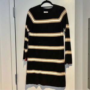 Lou & Grey knit striped dress (M)